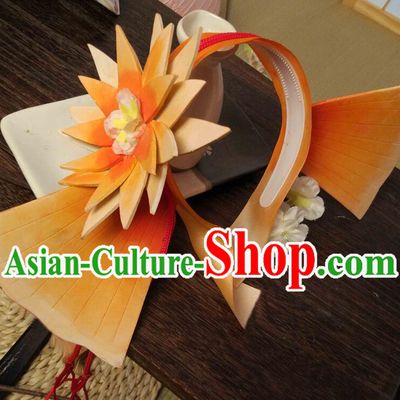 Handmade Cosplay Carp Headband Fins Headpiece Onmyoji Fish Hair Jewelry