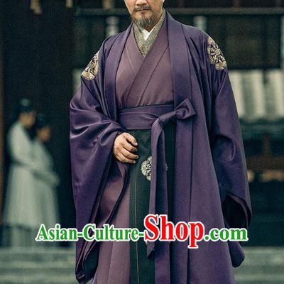 Chinese TV Series Sword Snow Stride Xu Xiao Clothing Royal Highness Replica Garments Ancient Elder General Costumes