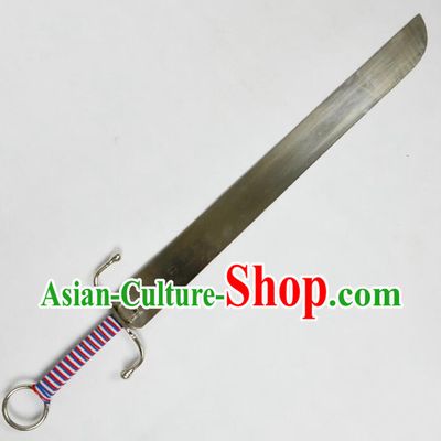 Chinese Kung Fu Performance Broadsword Professional Martial Arts Competition Blade Handmade Nandao