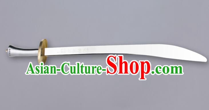 Chinese Stainless Steel Blade Wushu Competition Flexible Blade Handmade Tai Chi Broadsword Chinese Stainless Steel Blade Wushu Competition Flexible Blade Handmade Tai Chi Broadsword