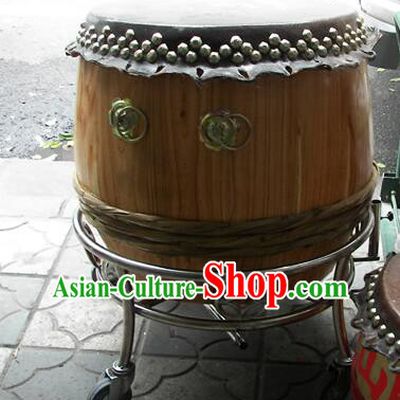 Top Dragon Dance Lion Dance Drum and Drum Cart Complete Set