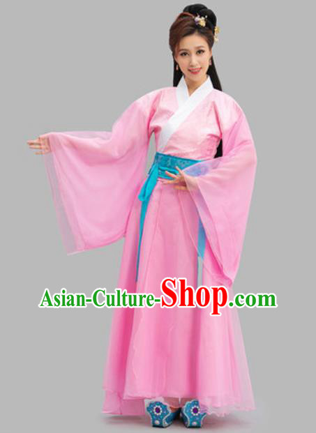 Chinese Han Dynasty Princess Garment Costumes Classical Dance Dress Ancient Goddess Clothing Chinese Han Dynasty Princess Garment Costumes Classical Dance Dress Ancient Goddess Clothing