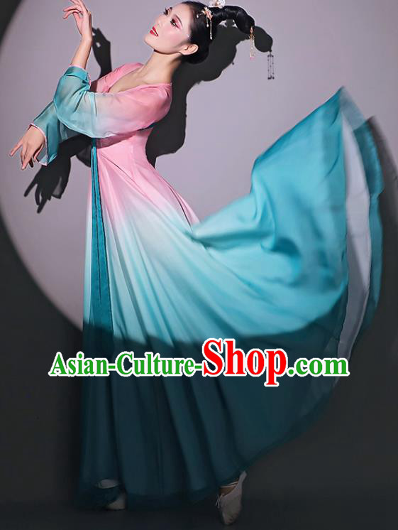 Chinese Classical Dance Garment Fan Dance Pink Dress Dancing Competition Clothing Chinese Classical Dance Garment Fan Dance Pink Dress Dancing Competition Clothing
