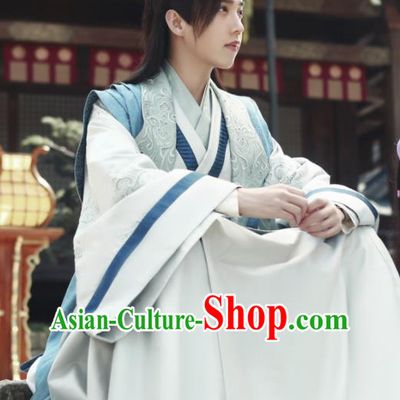 Chinese Drama Series Word Of Honor Cao Weining Garments Ancient Swordman Disciple Costumes Traditional Wu Xia Young Childe Hanfu Clothing