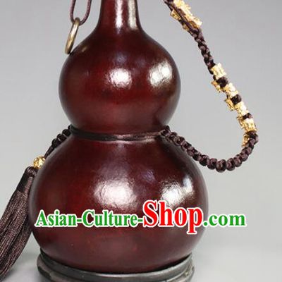 Chinese Eight Diagrams Bottle Handmade Feng Shui Gourd Bottle Lucky Wine Flagon
