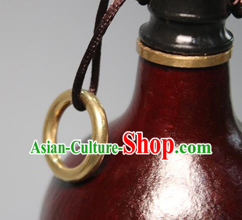 Chinese Eight Diagrams Bottle Handmade Feng Shui Gourd Bottle Lucky Wine Flagon Chinese Eight Diagrams Bottle Handmade Feng Shui Gourd Bottle Lucky Wine Flagon