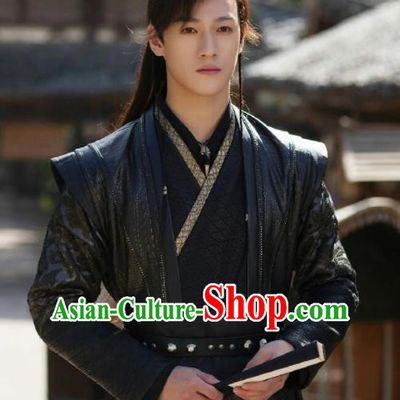 Chinese Ancient Swordsman Clothing Traditional Young Hero Garments Romance Series Rebirth For You Qing An Replica Costumes