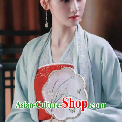 Chinese Traditional Song Dynasty Dress Garments Drama Series Rebirth For You Gao Miaorong Replica Costumes Ancient Noble Lady Clothing