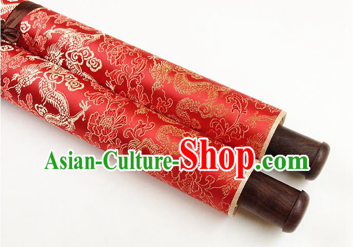 Chinese Meters Long Classical Wedding Guest Signatures Cloth Scroll Chinese Meters Long Classical Wedding Guest Signatures Cloth Scroll
