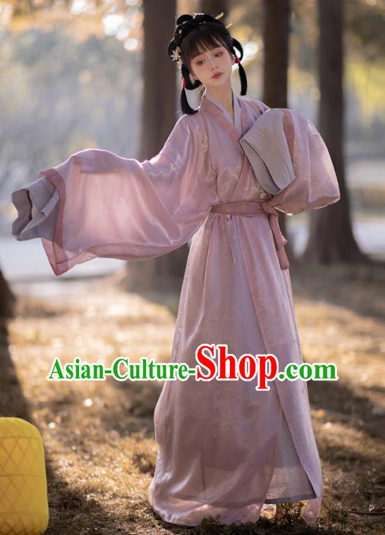 Chinese Traditional Hanfu Yarn Dress Han Dynasty Palace Lady Garment Costumes Ancient Princess Clothing Chinese Traditional Hanfu Yarn Dress Han Dynasty Palace Lady Garment Costumes Ancient Princess Clothing