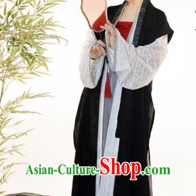 Chinese Song Dynasty Garment Costumes Ancient Noble Woman Clothing Traditional Hanfu Dress Complete Set