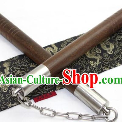 Chinese Martial Arts Nunchaku Kung Fu Nunchaka Top Sandalwood Nunchakus