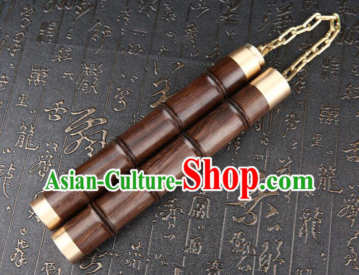 Top Ebony Nunchakus Chinese Martial Arts Nunchaku Handmade Kung Fu Bamboo Joint Nunchaka Top Ebony Nunchakus Chinese Martial Arts Nunchaku Handmade Kung Fu Bamboo Joint Nunchaka