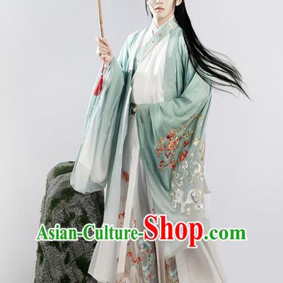 Chinese Jin Dynasty Historical Costumes Ancient Noble Childe Hanfu Clothing