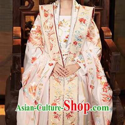 Chinese Ancient Royal Princess Hanfu Clothing Song Dynasty Historical Costumes Complete Set