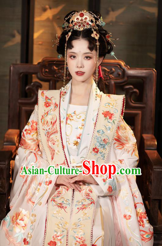 Chinese Ancient Royal Princess Hanfu Clothing Song Dynasty Historical Costumes Complete Set Chinese Ancient Royal Princess Hanfu Clothing Song Dynasty Historical Costumes Complete Set