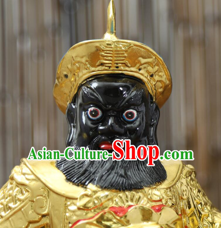 inches Resin Sculptures Handmade Zhou Cang and Guan Ping Statues inches Resin Sculptures Handmade Zhou Cang and Guan Ping Statues