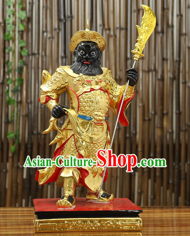 inches Resin Sculptures Handmade Zhou Cang and Guan Ping Statues inches Resin Sculptures Handmade Zhou Cang and Guan Ping Statues