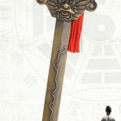Handmade Copper Sword Taoism 7 Dipper Star Dagger
