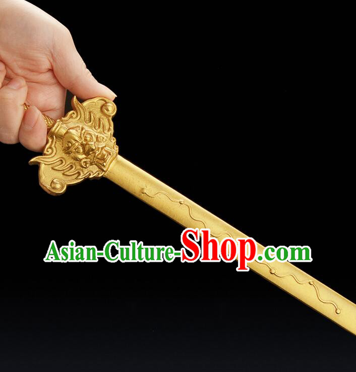Handmade Brass Sword Traditional Taoism Dipper Star Dagger Handmade Brass Sword Traditional Taoism Dipper Star Dagger