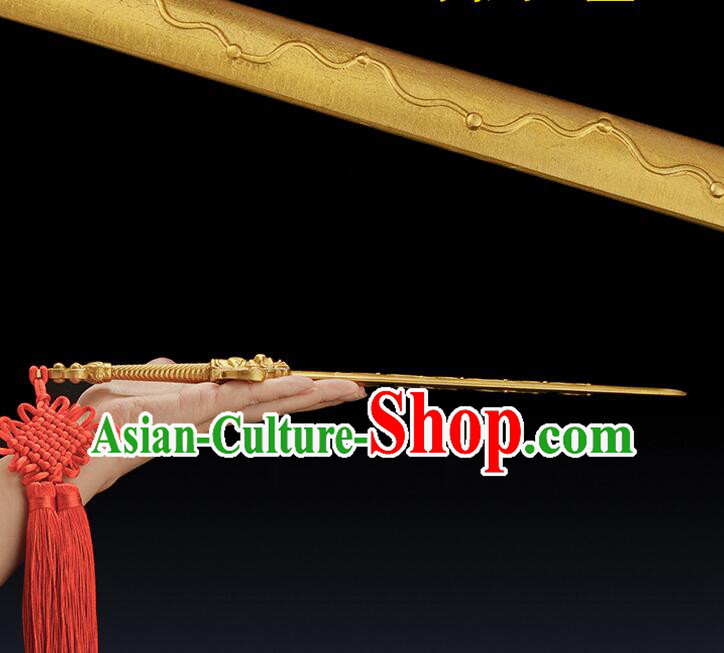 Handmade Brass Sword Traditional Taoism Dipper Star Dagger Handmade Brass Sword Traditional Taoism Dipper Star Dagger