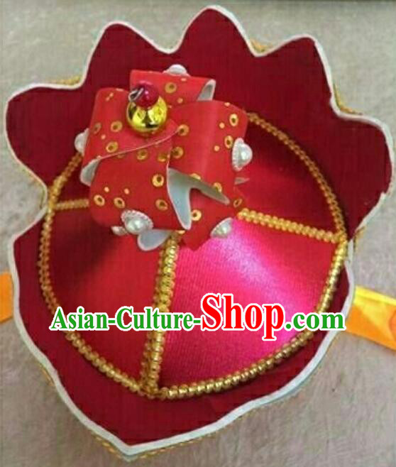Traditional Chinese Ancient Peking Opera Monks Hat Beijing Opera Five Buddha Crown Headwear Traditional Chinese Ancient Peking Opera Monks Hat Beijing Opera Five Buddha Crown Headwear