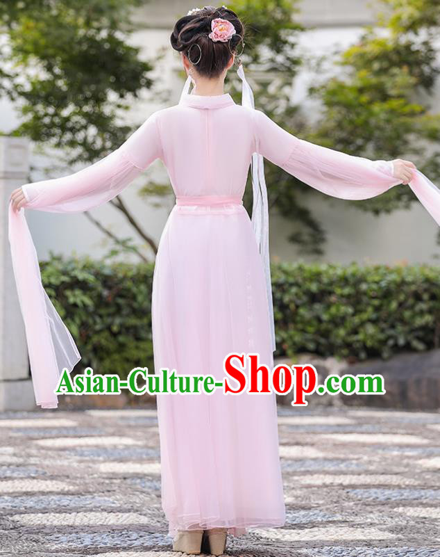 Chinese Ancient Fairy Pink Dress Clothing Traditional Garment Costume Chinese Ancient Fairy Pink Dress Clothing Traditional Garment Costume