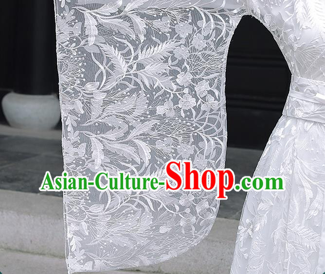 Chinese Traditional Costume Ancient Princess White Dress Clothing Chinese Traditional Costume Ancient Princess White Dress Clothing