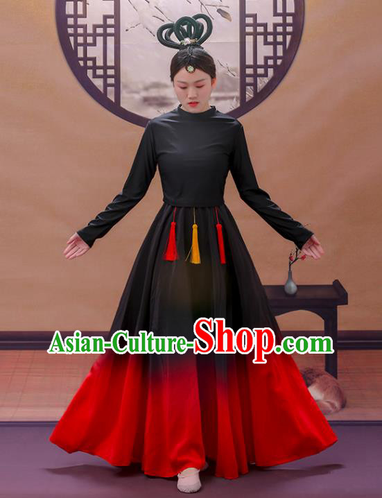 Chinese Classical Dance Clothing Mang Zhong Dance Dress Women Group Performance Garment Costume Chinese Classical Dance Clothing Mang Zhong Dance Dress Women Group Performance Garment Costume