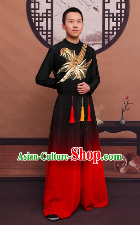 Chinese Male Group Performance Garment Costume Classical Dance Clothing Mang Zhong Dance Outfit Chinese Male Group Performance Garment Costume Classical Dance Clothing Mang Zhong Dance Outfit