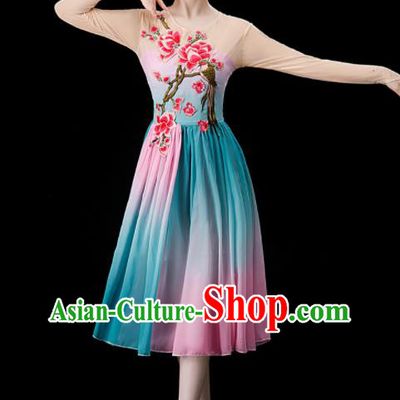Chinese Modern Dance Costume Opening Dance Clothing Stage Performance Dress