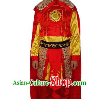 Chinese Journey to the West Clothing Handsome Monkey King Garment Costumes Traditional Sun Wukong Armor Outfit