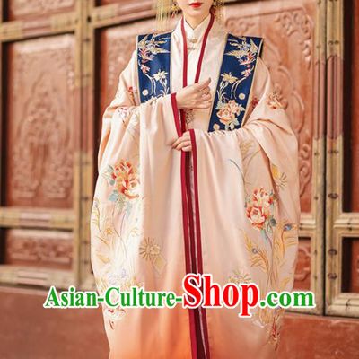 Chinese Ancient Empress Hanfu Dress Ming Dynasty Bride Garment Costumes Traditional Wedding Clothing