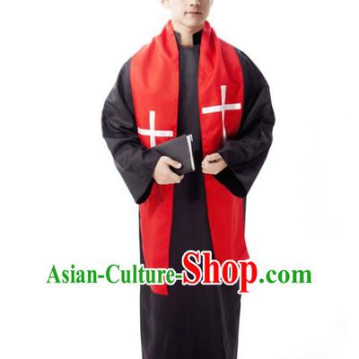 Halloween Cosplay Costumes Fancy Ball Pastor Clothing