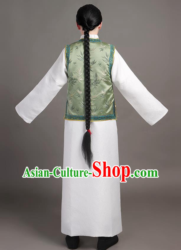 Chinese Qing Dynasty Childe Garments Ancient Landlord Clothing Traditional Costumes Chinese Qing Dynasty Childe Garments Ancient Landlord Clothing Traditional Costumes