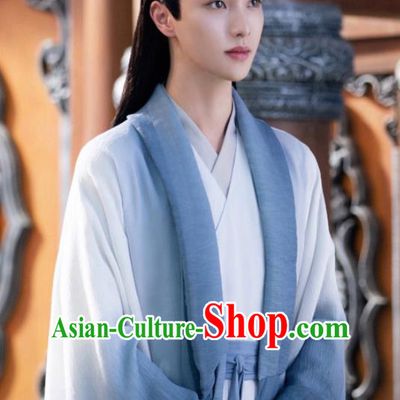 Chinese Ancient Young Childe Garment Costume Scholar Clothing TV Series Ancient Love Poetry Chang Que Apparels