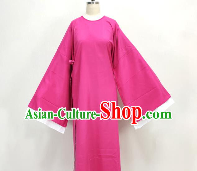 Chinese Beijing Opera Xiaosheng Magenta Robe Shaoxing Opera Zhu Yingtai Clothing Ancient Scholar Costume Chinese Beijing Opera Xiaosheng Magenta Robe Shaoxing Opera Zhu Yingtai Clothing Ancient Scholar Costume