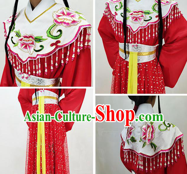 Chinese Ancient Fairy Costume Beijing Opera Diva Red Dress Shaoxing Opera Princess Clothing Chinese Ancient Fairy Costume Beijing Opera Diva Red Dress Shaoxing Opera Princess Clothing