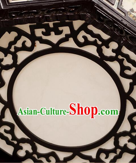 Chinese Traditional Ceiling Lamp Landscape Painting Ceiling Lantern Handmade Rosewood Lantern Chinese Traditional Ceiling Lamp Landscape Painting Ceiling Lantern Handmade Rosewood Lantern