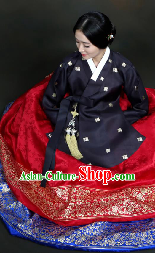 Top Korean Bride Garment Costumes Court Wedding Clothing Handmade Hanbok Top Korean Bride Garment Costumes Court Wedding Clothing Handmade Hanbok