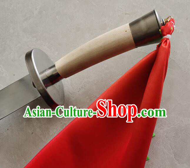 Top Handmade Wushu Blade Tai Chi Broadsword Performance Chinese Stainless Steel Blade Top Handmade Wushu Blade Tai Chi Broadsword Performance Chinese Stainless Steel Blade