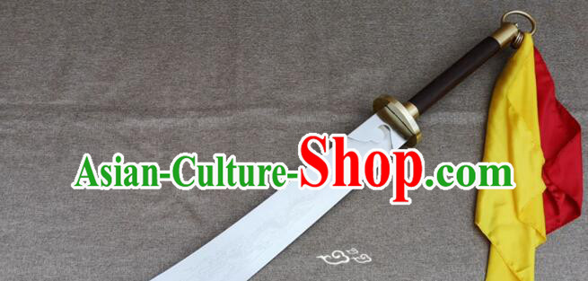 Handmade Tai Chi Performance Broadsword Stainless Steel Blade Chinese Wushu Blade Handmade Tai Chi Performance Broadsword Stainless Steel Blade Chinese Wushu Blade