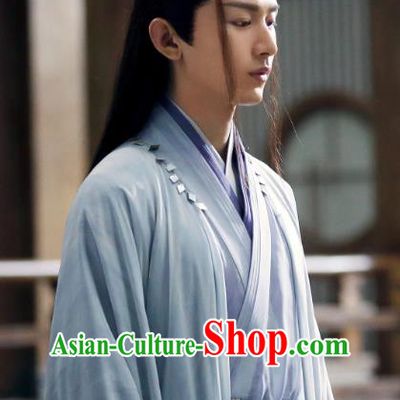 Chinese Ancient Childe Clothing Traditional Wuxia TV Series Swordsman Garment Costumes Love and Redemption Yu Si Feng Apparels
