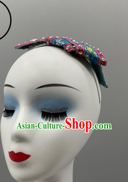 Chinese Miao Nationality Dance Headpiece Ethnic Festival Hair Jewelry Hmong Ethnic Women Headwear Chinese Miao Nationality Dance Headpiece Ethnic Festival Hair Jewelry Hmong Ethnic Women Headwear
