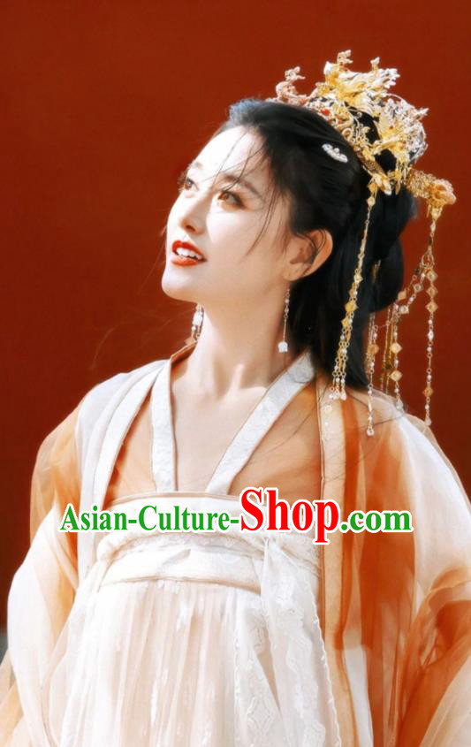 Chinese Traditional Hanfu Dress Tang Dynasty Princess Costume Ancient Fairy Clothing Chinese Traditional Hanfu Dress Tang Dynasty Princess Costume Ancient Fairy Clothing
