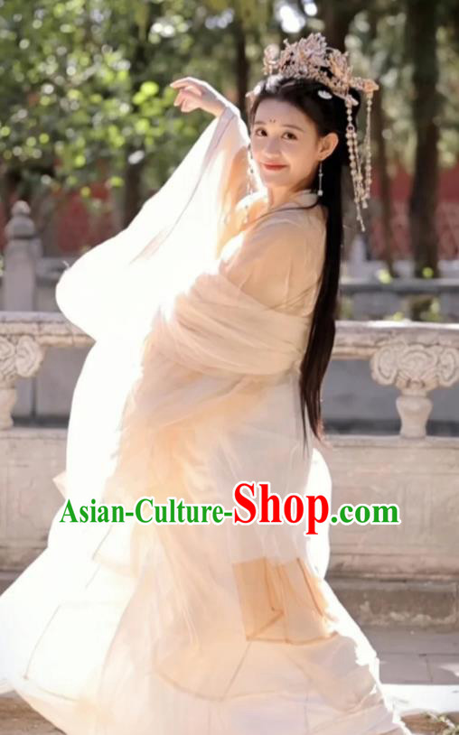 Chinese Traditional Hanfu Dress Tang Dynasty Princess Costume Ancient Fairy Clothing Chinese Traditional Hanfu Dress Tang Dynasty Princess Costume Ancient Fairy Clothing