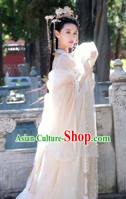 Chinese Traditional Hanfu Dress Tang Dynasty Princess Costume Ancient Fairy Clothing Chinese Traditional Hanfu Dress Tang Dynasty Princess Costume Ancient Fairy Clothing