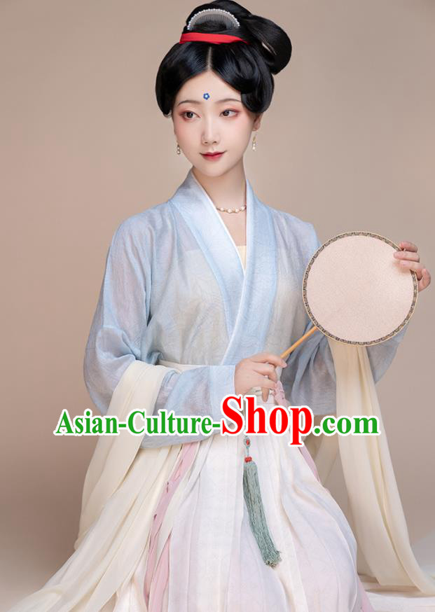 Chinese Ancient Palace Beauty Clothing Song Dynasty Noble Woman Garment Costumes Traditional Hanfu Dress Chinese Ancient Palace Beauty Clothing Song Dynasty Noble Woman Garment Costumes Traditional Hanfu Dress