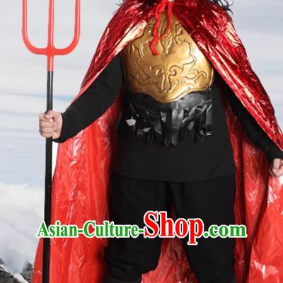 Halloween Cosplay Carp Goblin Costume China TV Series Journey to the West Fish Monster Clothing