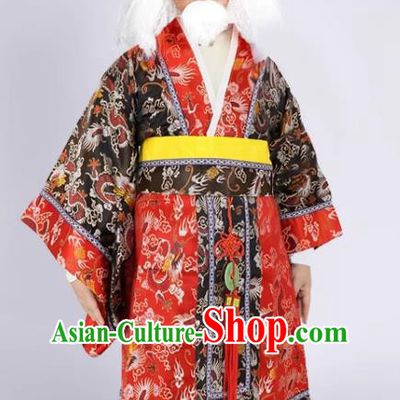 Top Children Halloween Fancy Ball Costume Cosplay Immortal Outfit Journey to the West King of the Eastern Seas Ao Guang Clothing